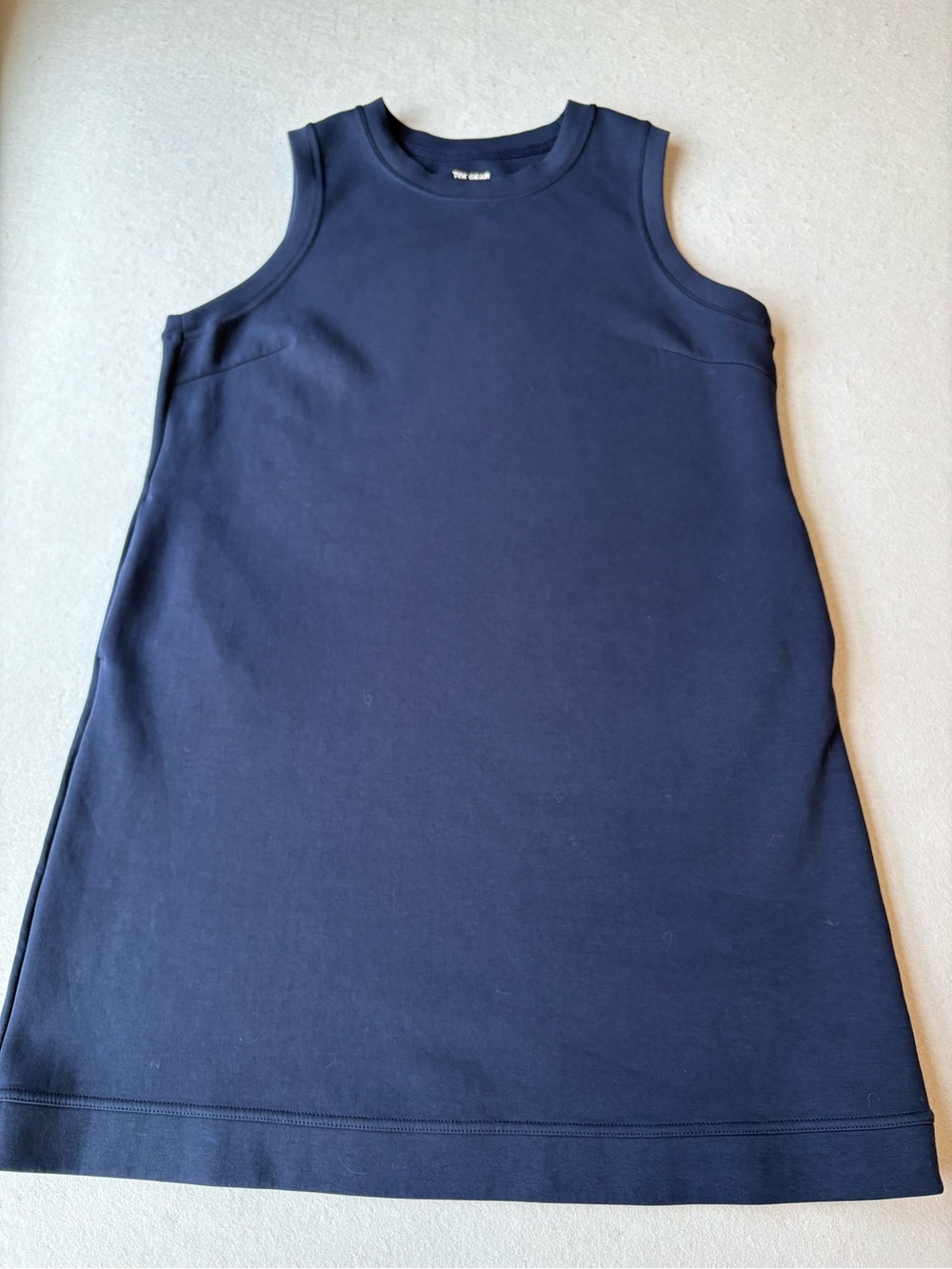 tek gear Navy Sleeveless A-Line Scuba Casual Athleisure Dress Women’s Sz L